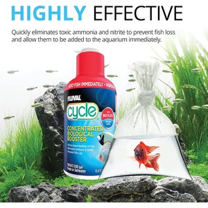 Fluval Cycle Biological Booster Water Conditioner, 16.9-fl oz bottle