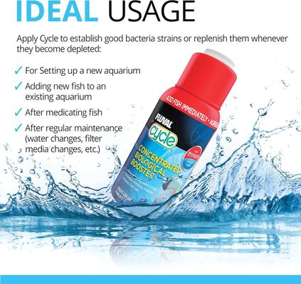 Show full view: Fluval Cycle Biological Booster Water Conditioner, 8.4-fl oz bottle slide 7 of 8