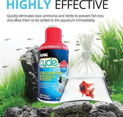 Show full view: Fluval Cycle Biological Booster Water Conditioner, 8.4-fl oz bottle slide 5 of 8