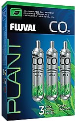 Fluval Disposable CO2 Cartridge Fish CO2 Care, 3 count