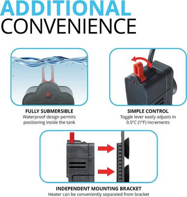 Show full view: Fluval Electronic Aquarium Heater, 300-watt slide 8 of 11