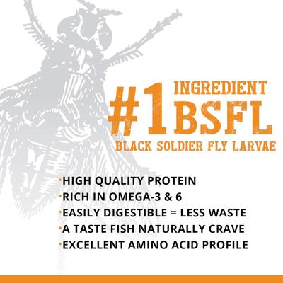 Show full view: Fluval Fl Bug Bites Goldfish Formula Medium & Large Pellets Fish Food, 3.5-oz slide 7 of 9