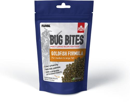 Show full view: Fluval Fl Bug Bites Goldfish Formula Medium & Large Pellets Fish Food, 3.5-oz slide 9 of 9