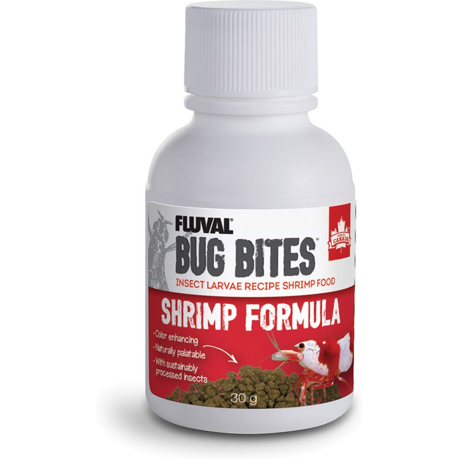 Fluval Bug Bites Shrimp Formula Shrimp Food, 1.05-oz