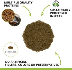 Fluval Fl Bugbites Bottfeeder Formula Small & Medium Granules Fish Food, 1.6-oz slide 2 of 8