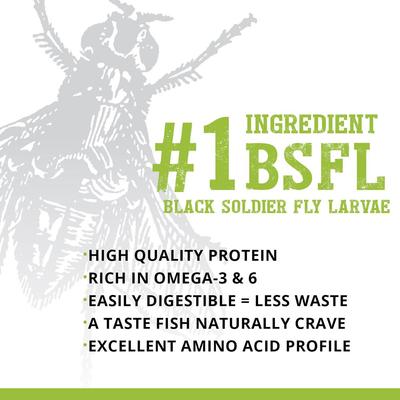 Show full view: Fluval Fl Bugbites Bottfeeder Formula Small & Medium Granules Fish Food, 1.6-oz slide 4 of 8