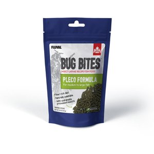 Fluval Fl Bugbites Bottfeeder Formula Sticks Pleco Fish Food, 4.6-oz