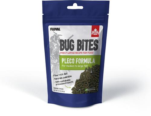 Show full view: Fluval Fl Bugbites Bottfeeder Formula Sticks Pleco Fish Food, 4.6-oz slide 8 of 9