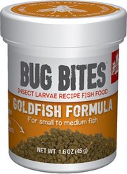 Fluval Fl Bugbites Goldfish Formula Small Granules Fish Food, 1.6-oz