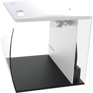 Fluval Flex Aquarium Kit, White, 15-gal