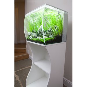 Fluval Flex Aquarium Kit, White, 15-gal