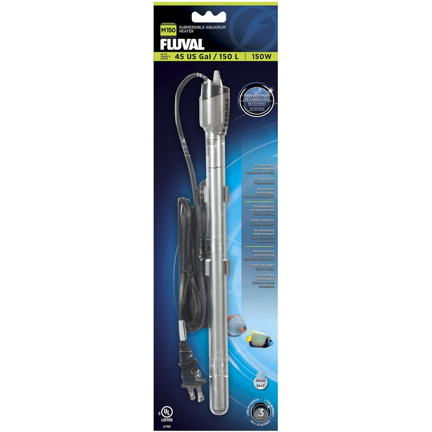 Fluval M 150Watt Submersible Fish Heater