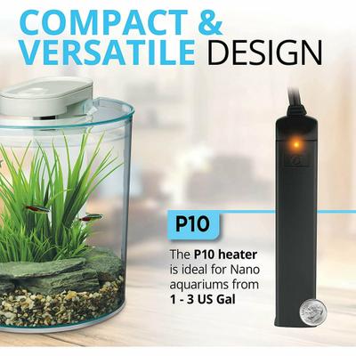 Show full view: Fluval P10 Pre-Set Aquarium Fish Heater slide 8 of 9