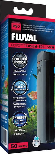 Fluval P50 Pre-Set Aquarium Fish Heater