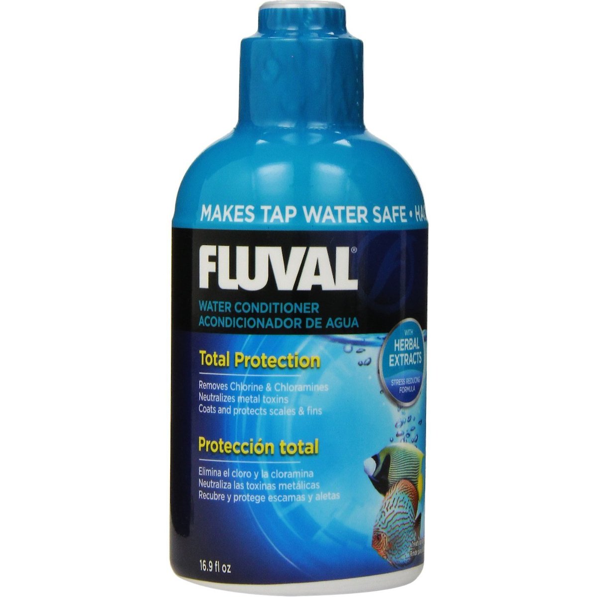 Fluval Total Protection Water Conditioner, 16.9-fl oz bottle