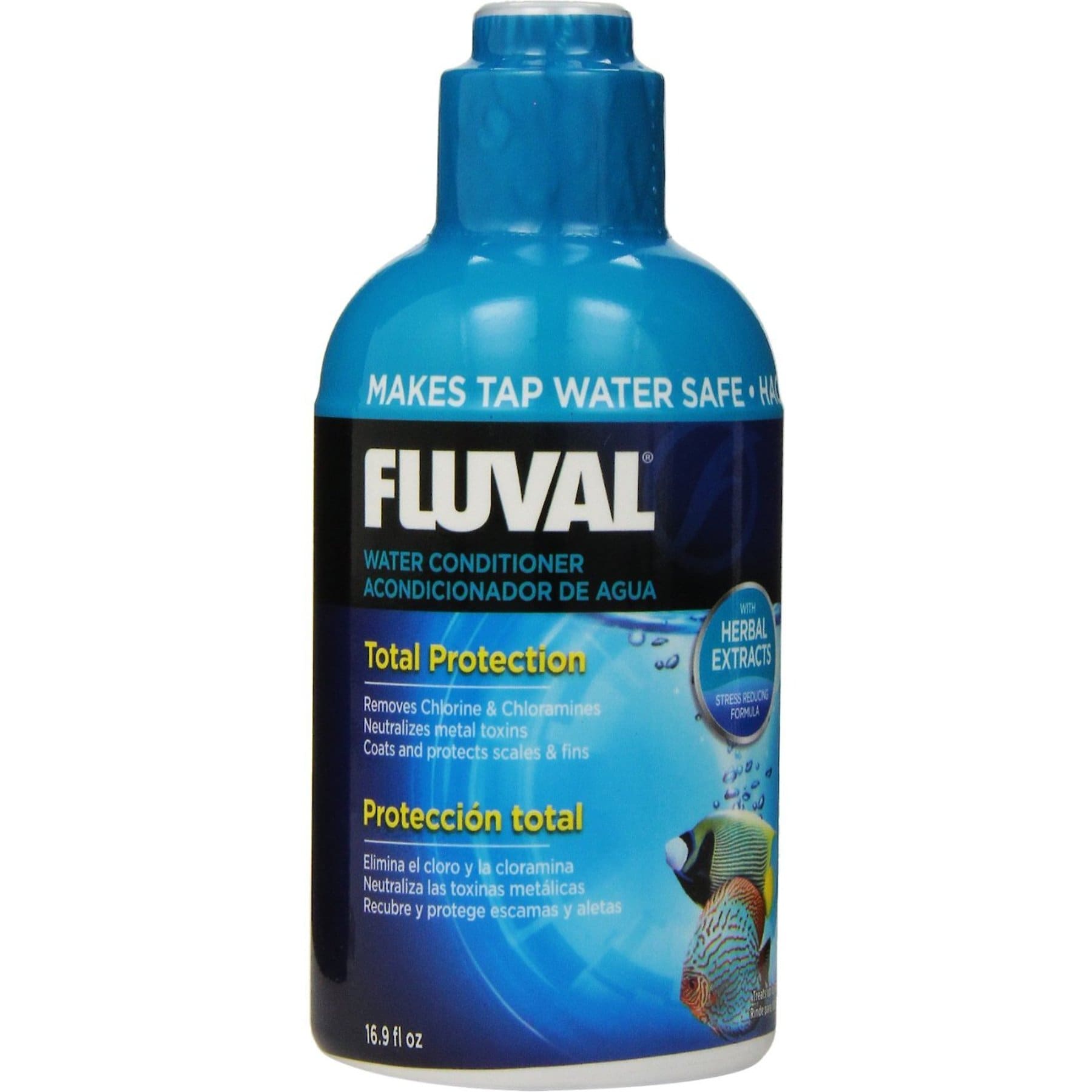 Fluval Total Protection Water Conditioner, 16.9-fl oz bottle