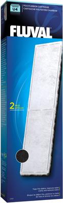Show full view: Fluval Underwater Filter Poly/Carbon Cartridge, 2 count slide 1 of 4