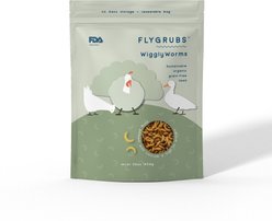 FLYGRUBS WigglyWorms Bird Treats, 30-oz bag