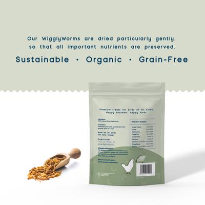 Show full view: FLYGRUBS WigglyWorms Bird Treats, 30-oz bag slide 2 of 7