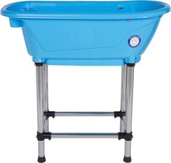 Flying Pig Grooming Dog Bath Tub, Blue slide 2 of 7