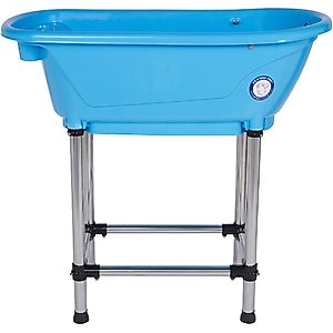 Flying Pig Grooming Dog Bath Tub, Blue