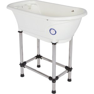 Flying Pig Grooming Dog Bath Tub, White