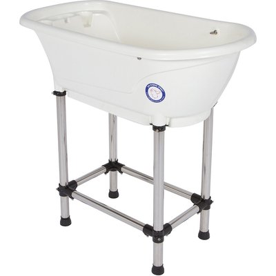 Flying Pig Grooming Flying Pig Grooming Dog Bath Tub, White