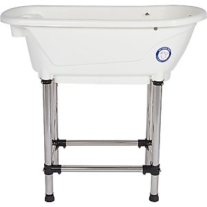 Flying Pig Grooming Dog Bath Tub, White