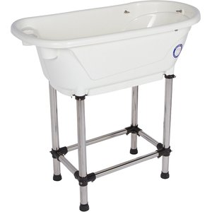 Flying Pig Grooming Dog Bath Tub, White