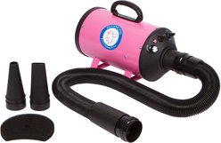 Flying Pig Grooming High Velocity Dog & Cat Grooming Dryer, Pink