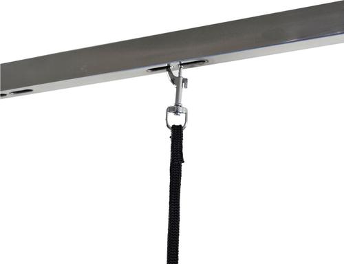 Show full view: Flying Pig Grooming Mini Portable Dog & Cat Grooming Table with Arm, Black slide 4 of 6