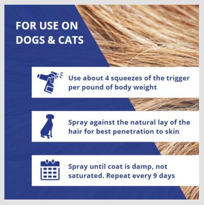 Show full view: Flys-Off Insect Repellent Spray for Dogs & Cats, 6-fl oz slide 3 of 8