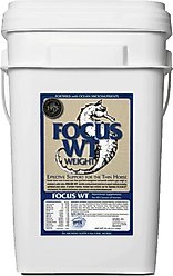 Focus by Source Inc. WT Weight Gain Powder Horse Supplement, 25-lb tub