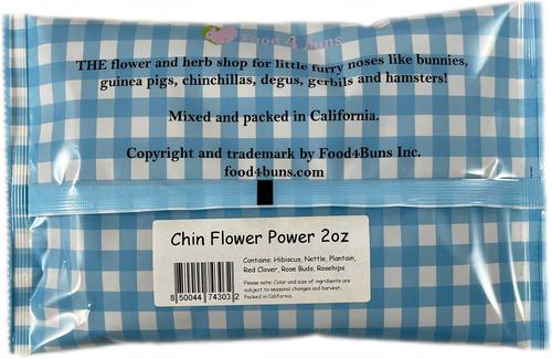 Show full view: Food4Buns Chin Flower Power Small Pet Treats, 2-oz bag slide 2 of 6