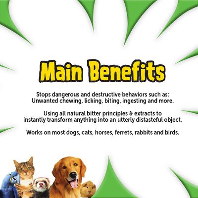 Show full view: Fooey Ultra-Bitter Training Aid Spray, 8-fl oz spray slide 5 of 9