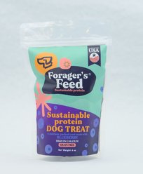 Forager's Feed Blueberry Dog Treat, 6-oz bag