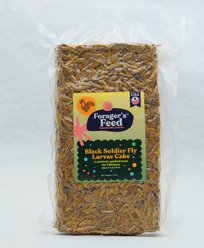Forager's Feed BSFL Cake Poultry Treats, 1.0-lb bag