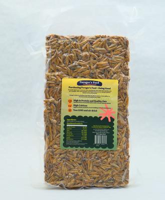Show full view: Forager's Feed BSFL Cake Poultry Treats, 1.0-lb bag slide 2 of 3