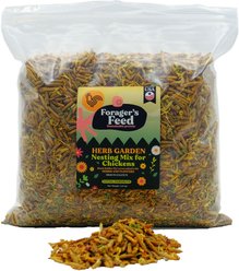 Forager's Feed Herb Garden Nesting Mix BSLF, Herbs & Flowers Poultry Treats, 2.0-lb bag