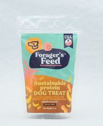 Forager's Feed Peanut Butter & Banana Dog Treat, 6-oz bag
