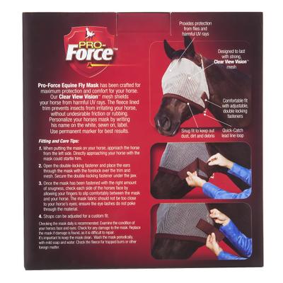 Show full view: Manna Pro Pro-Force Horse Fly Mask slide 2 of 7