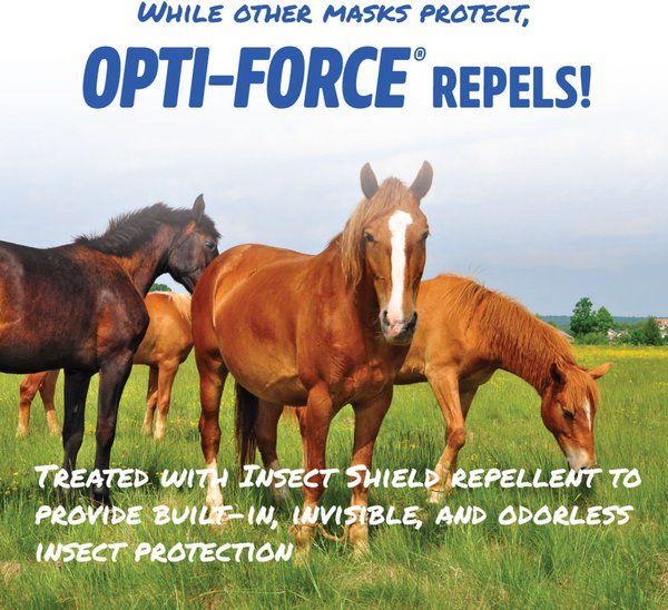 FORCE Opti-Force Horse Fly Mask