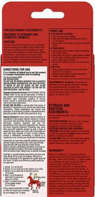 Show full view: Manna Pro Pro-Force 50 Equine Spot-On Fly, Tick & Mosquito Repellent Horse Spray, 24 count slide 2 of 3