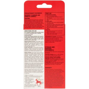 Manna Pro Pro-Force 50 Equine Spot-On Fly, Tick & Mosquito Repellent Horse Spray, 6 count