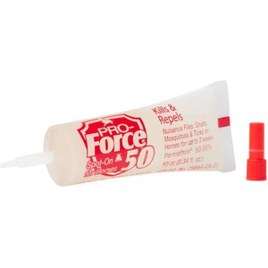 Manna Pro Pro-Force 50 Equine Spot-On Fly, Tick & Mosquito Repellent Horse Spray, 6 count