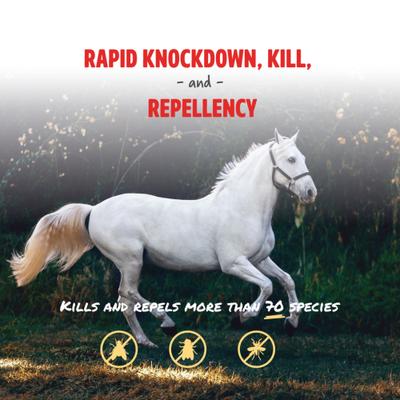 Show full view: FORCE Pro-Force Horse Fly Spray, 1-gal jug slide 2 of 8