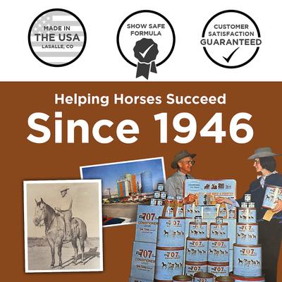 Show full view: Formula 707 Daily Essentials Vitamins & Minerals Hay Flavor Pellets Horse Supplement, 50-lb bucket slide 5 of 8