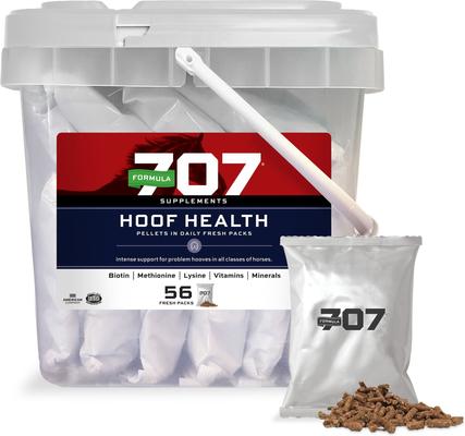 Show full view: Formula 707 Hoof Health Hay Flavor Pellets Horse Supplement, 56 count slide 1 of 7