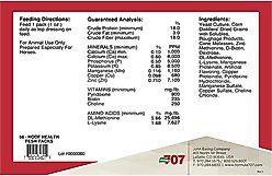 Formula 707 Hoof Health Hay Flavor Pellets Horse Supplement, 56 count slide 2 of 5