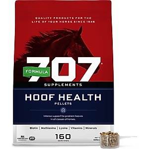 Farnam Horseshoer's Secret Pelleted Hoof Supplement Concentrate, Promotes Healthy Hoof Growth in Horses